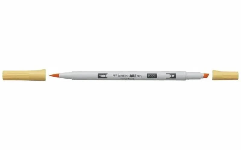 Tombow Oboustranný štětcový lihový fix ABT PRO - light ochre