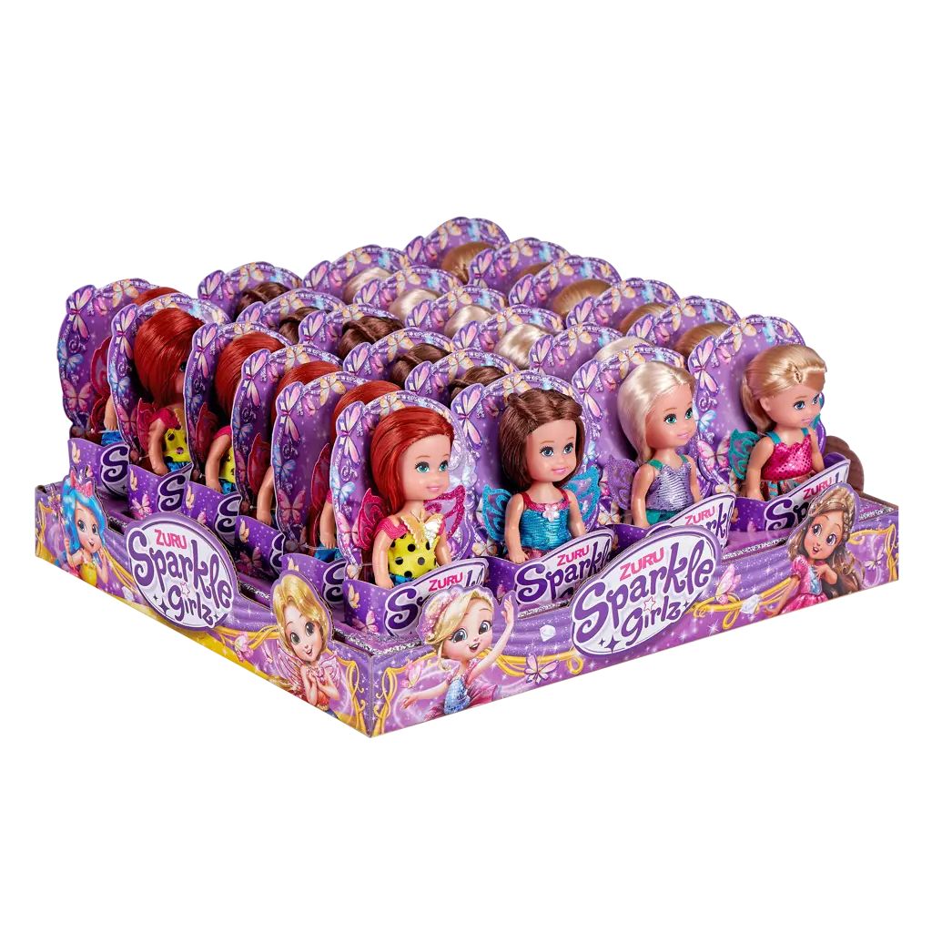 Víla Sparkle Girlz s křídly malá v kornoutku - Alltoys Sparkle Girlz