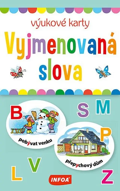 Výukové karty pro děti - Vyjmenovaná slova