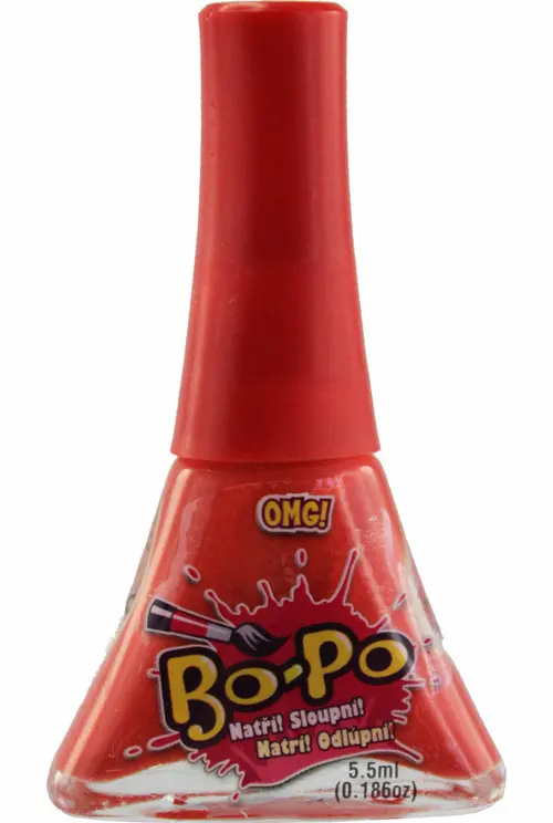 BO-PO lak na nehty červený OMG - EPEE