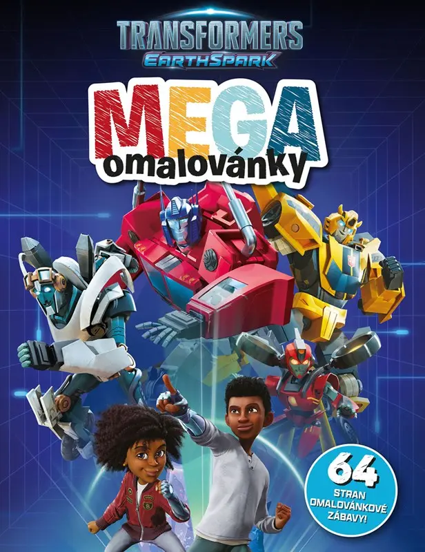 Transformers - Mega omalovánky - kolektiv autorů