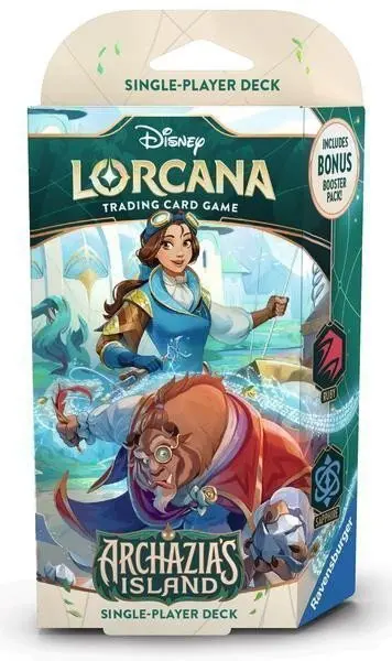 Ravensburger Disney Lorcana: Archazia’s Island - Starter Deck single RUBY & SAPPHIRE BELLE & BEAST