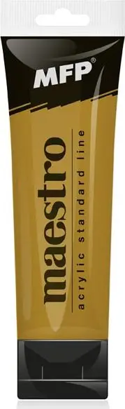 Akrylová barva MFP Maestro 75ml - metallic gold