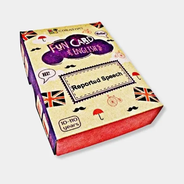 Fun Card English: Reported Speech