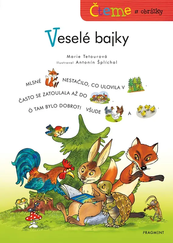 Veselé bajky - Čteme s obrázky - Marie Tetourová