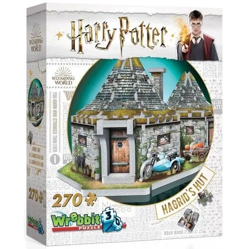 Distrineo Harry Potter 3D puzzle - Hagridův dům