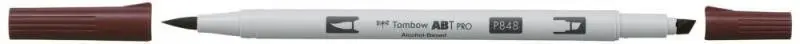 Tombow Oboustranný štětcový lihový fix ABT PRO - wineberry