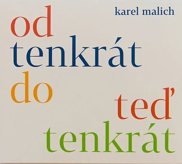 Od tenkrát do teď tenkrát - audiokniha z kategorie Poézia
