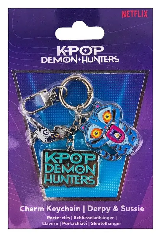 Přívěsek na klíče KPop Demon Hunters - Derpy & Sussie
