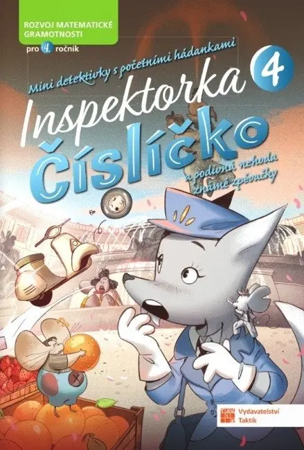 Inspektorka Číslíčko 4 pro žáky 4. tříd - Silvana Poli
