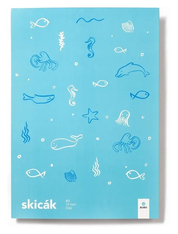 Skicák SVĚT A3 - čistý 10 listů
