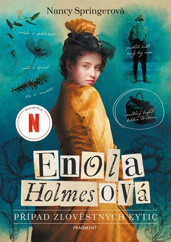 Enola Holmesová - Případ zlověstných kytic - Nancy Springerová