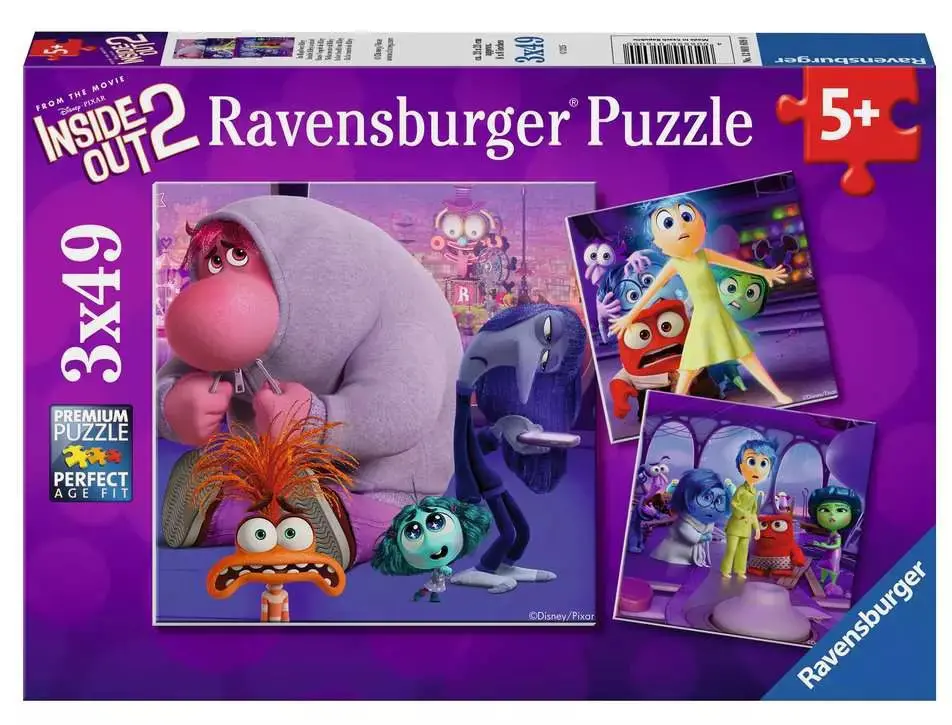 Ravensburger V hlavě 2, 3x49 dílků