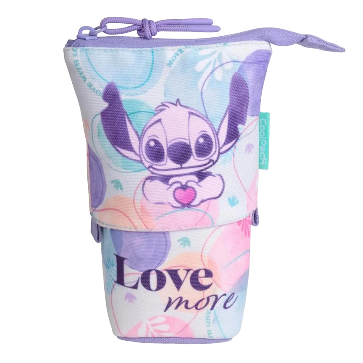 Colorino penál Mona, Stitch Pastel, bez vybavení, PES