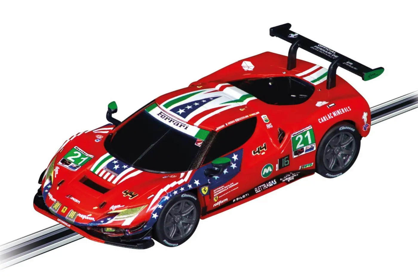 Auto Carrera GO!!! Ferrari 296 GT3 AF Corse, No.21