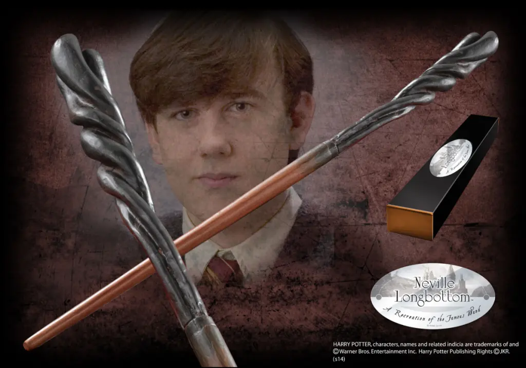 Harry Potter: Sběratelská hůlka - Neville Longbottom (Ollivander´s box) - Noble Collection