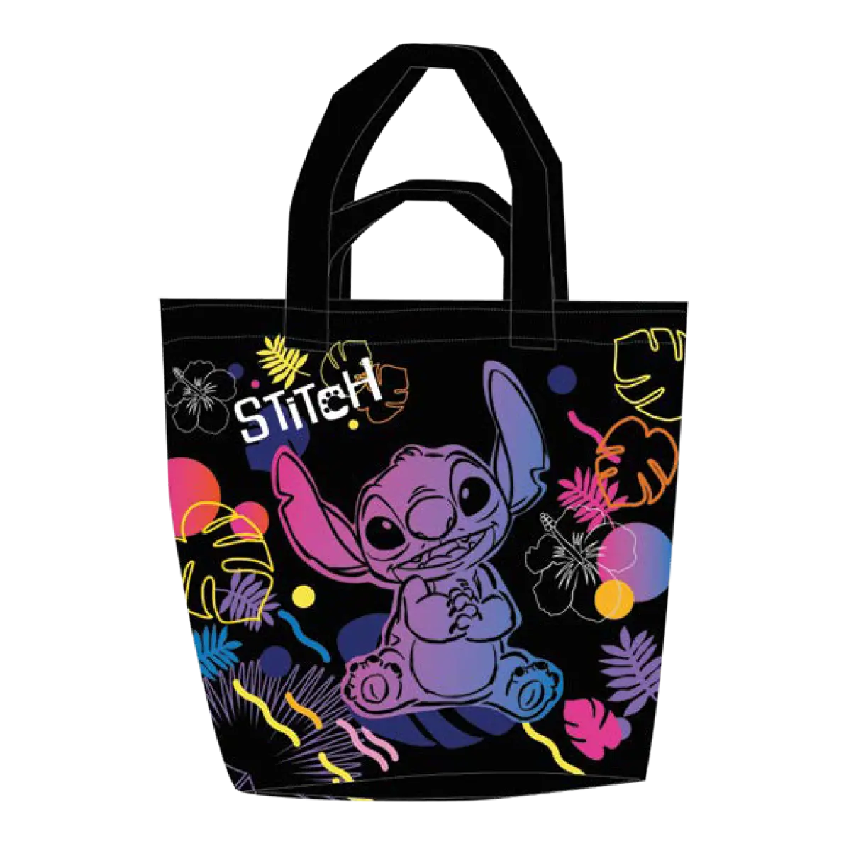 Colorino taška přes rameno Soho, Stitch Black, PES