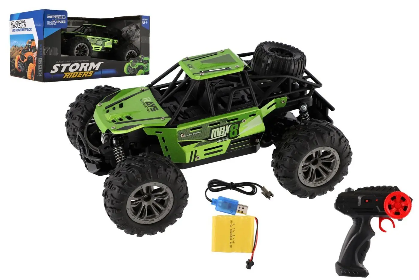 Auto RC buggy terénní zelené 22 cm