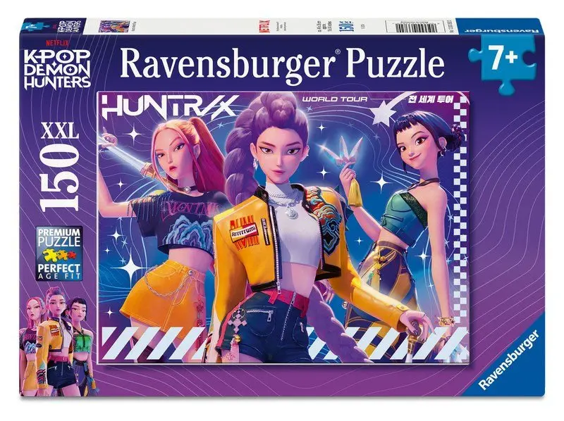 Ravensburger K-pop: Lovkyně démonů: Světové turné Puzzle 150 dílků