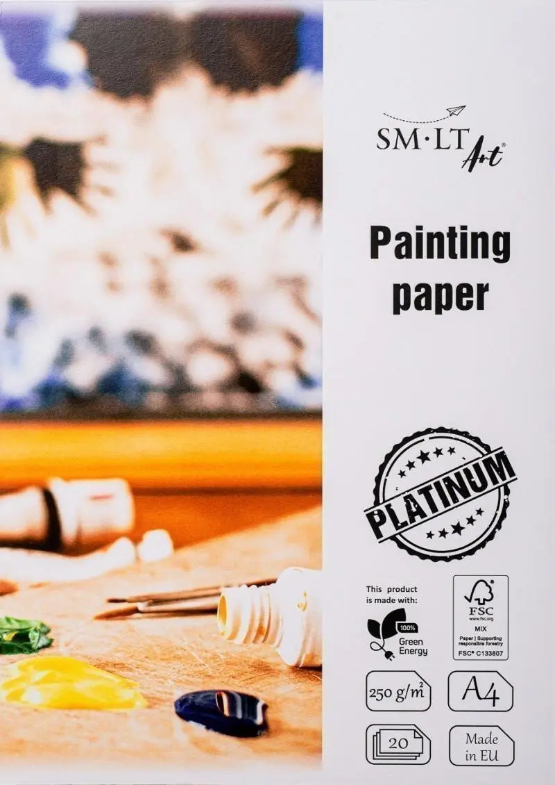 SMLT Art Blok PLATINUM dry/wet  A4 - 20 listů
