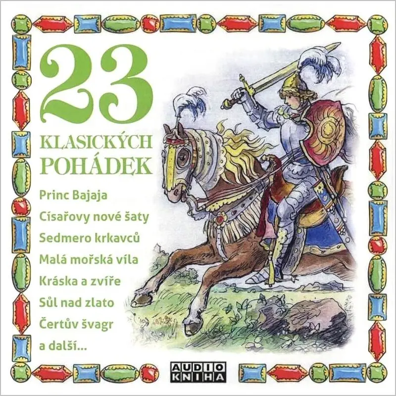 CD 23 klasických pohádek (audiokniha) - Václav Kopta