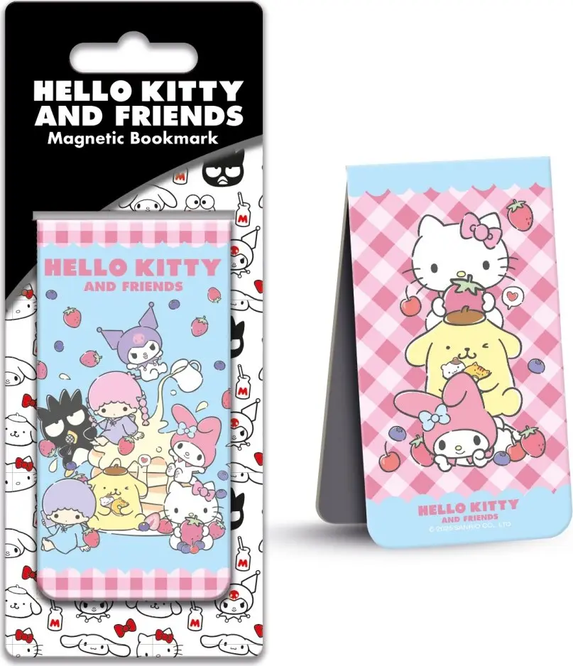 Hello Kitty & Friends Magnetická záložka - Pyramid