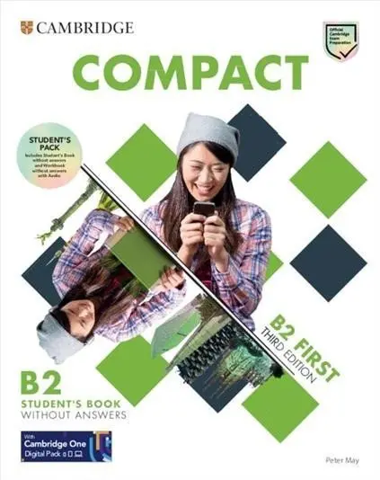 Compact First Student´s Pack (Student´s book without answers-Workbook without answers with - Peter May