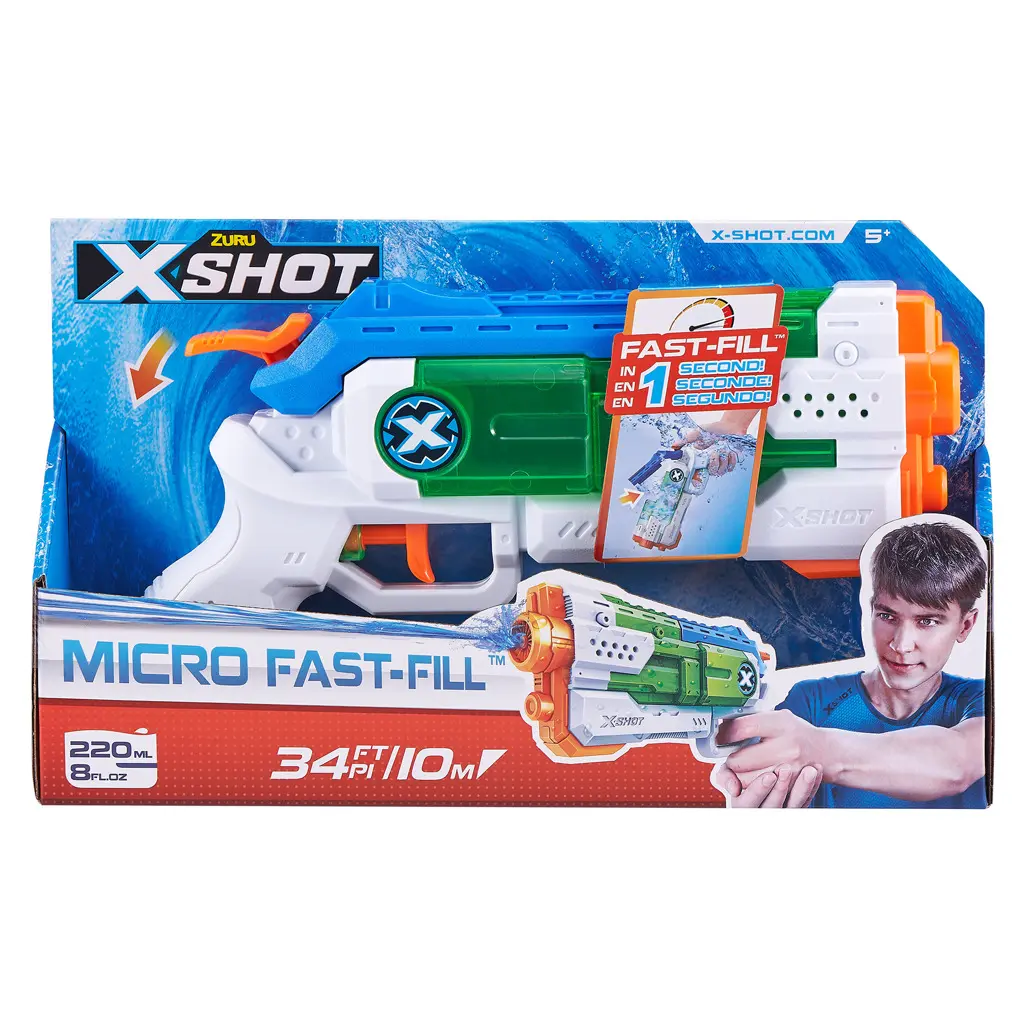X-SHOT Micro Fast-fill vodní pistole - EPEE