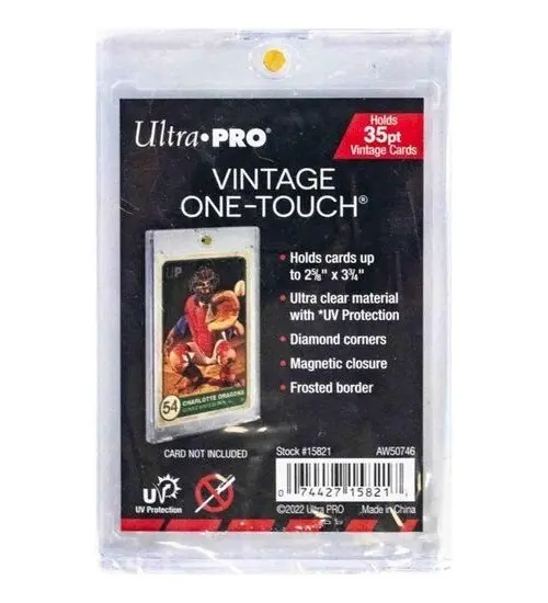 Magnetický obal na karty - Ultra PRO One-Touch Magnetic Holder Vintage UV 35pt