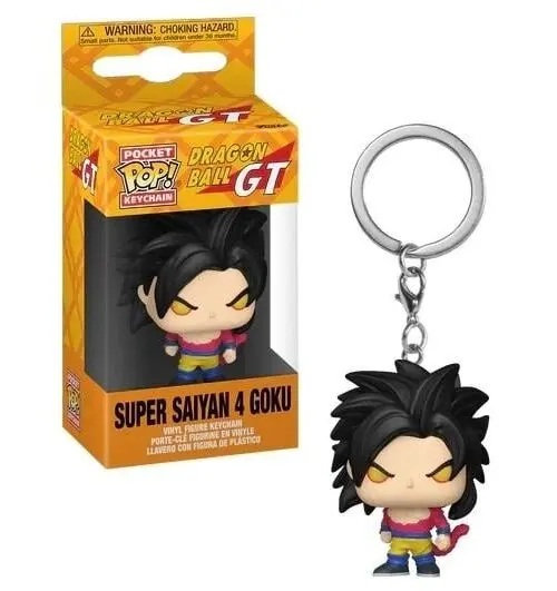 Funko POP Keychain: Dragon Ball GT - Super Saiyan 4 Goku