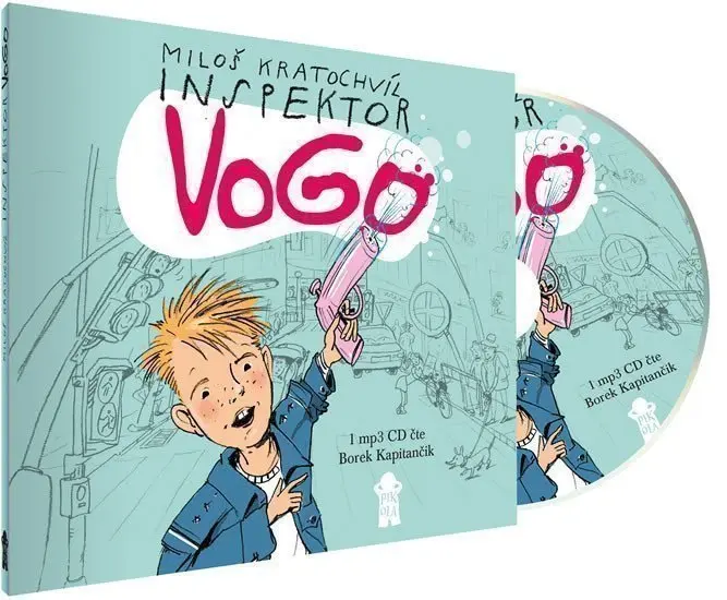 CD Inspektor Vogo (čte Borek Kapitančik) (audiokniha) - Miloš Kratochvíl