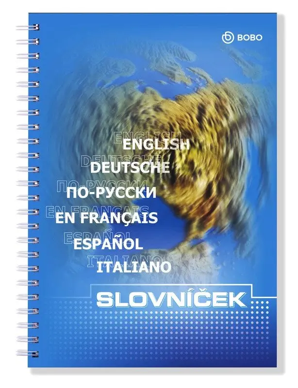 Slovníček s boční vazbou A5, 50 listů