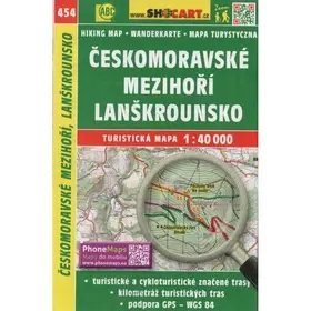 SC 454 Českomoravské mezihoří, Lanškrounsko 1:40 000