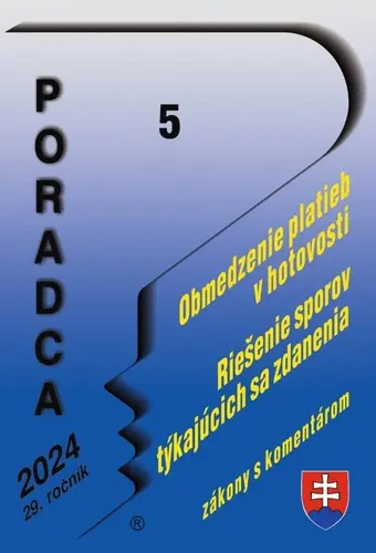 Poradca 5/2024 – Obmedzenie platieb v hotovosti