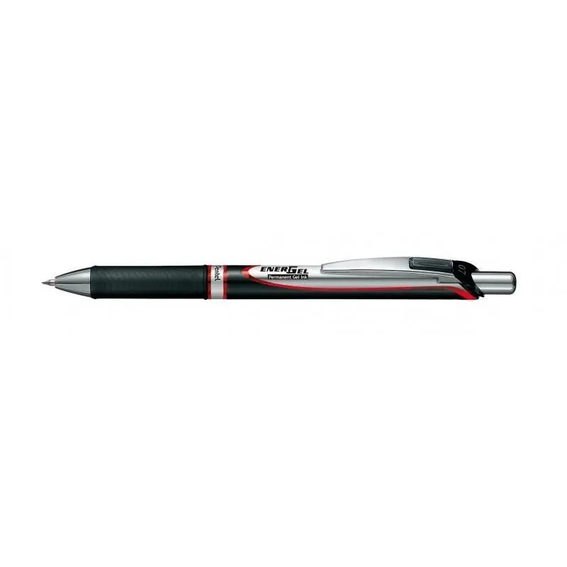 Pentel EnerGel BLP77 Gelový roller permanentní 0,7 mm - červený