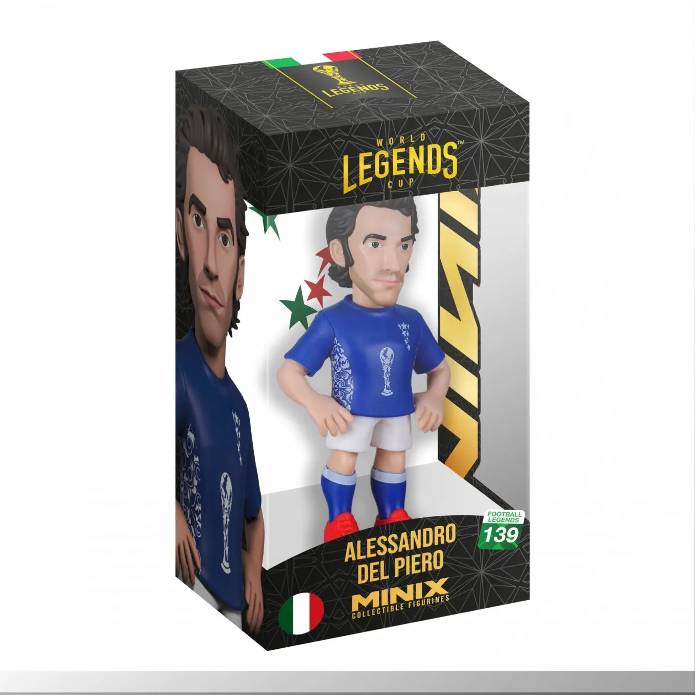MINIX Football Legends: World Cup Legends Italy - Alessandro Del Piero #139