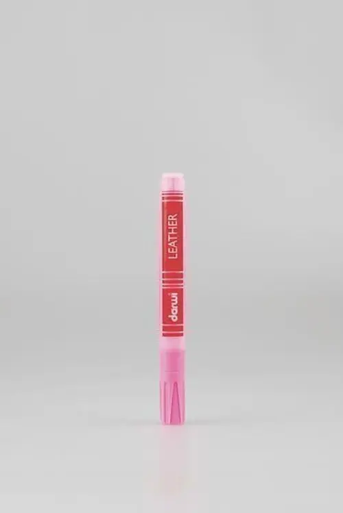 DARWI LEATHER fixy na kůži a koženku - Růžová 6 ml