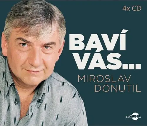 Baví vás Miroslav Donutil - kolekce na 4  (audiokniha) - Miroslav Donutil