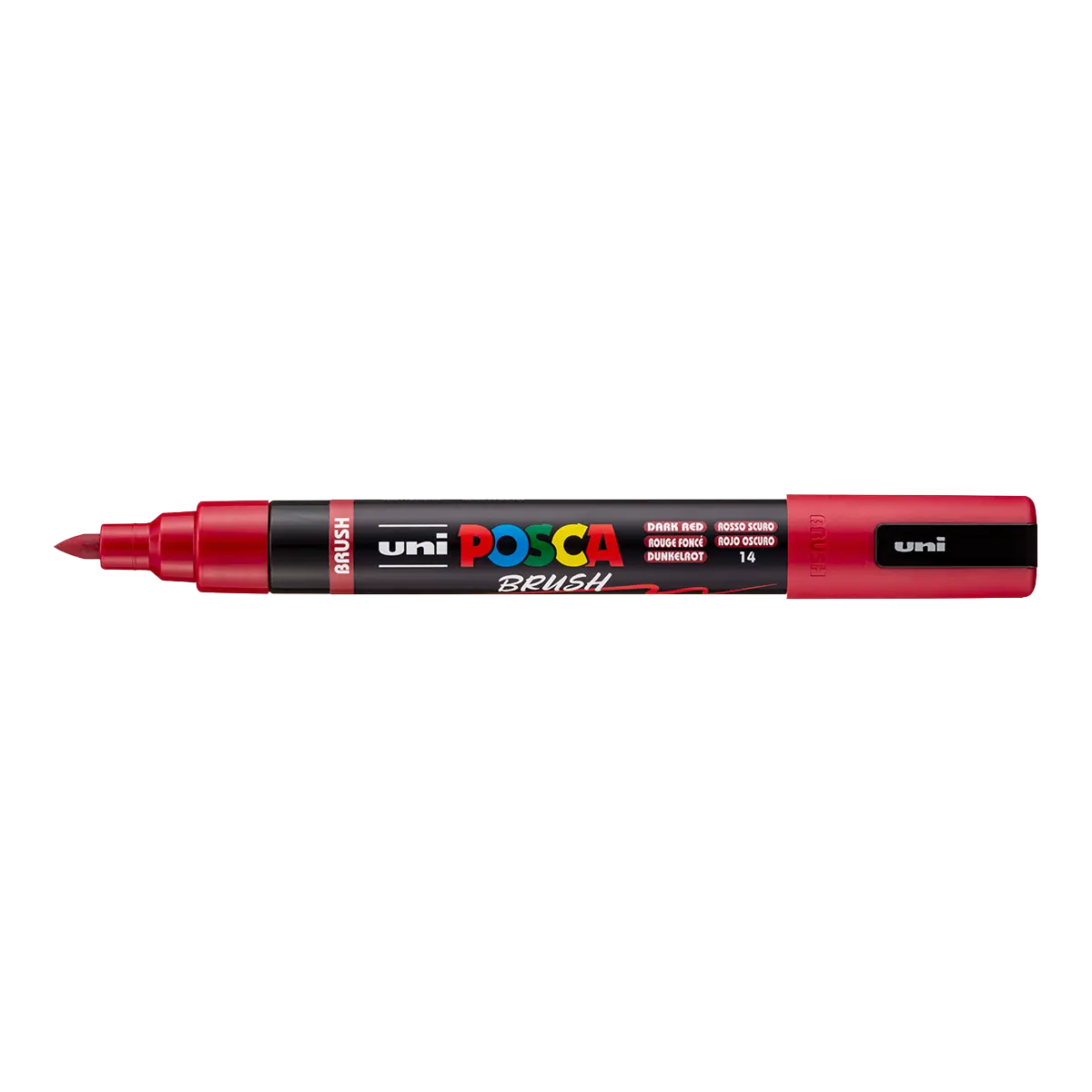 Posca popisovač PC-5BR, 1 - 4 mm, tmavě červená (14)