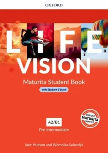 Life Vision - Pre-Intermediate - Student's Book + eBook (SK Edition) - Jane Hudson, Weronika Sałandyk