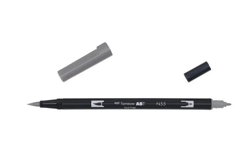Tombow Oboustranný štětcový fix ABT - cool grey 7