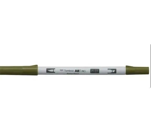 Tombow Oboustranný štětcový lihový fix ABT PRO - artichoke