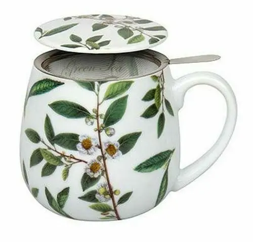 Hrnek se sítkem My favourite tea Green - zelený čaj