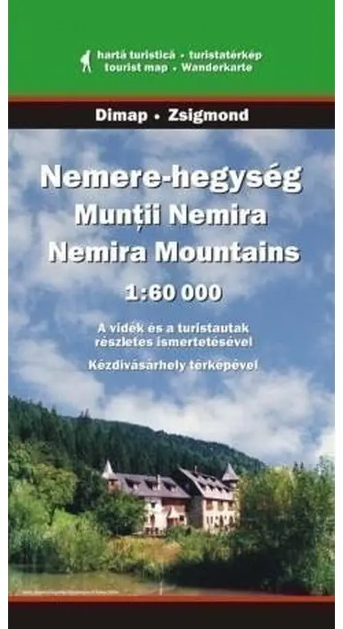 Muntii Nemira 1:60 000 Dimap / turistická mapa
