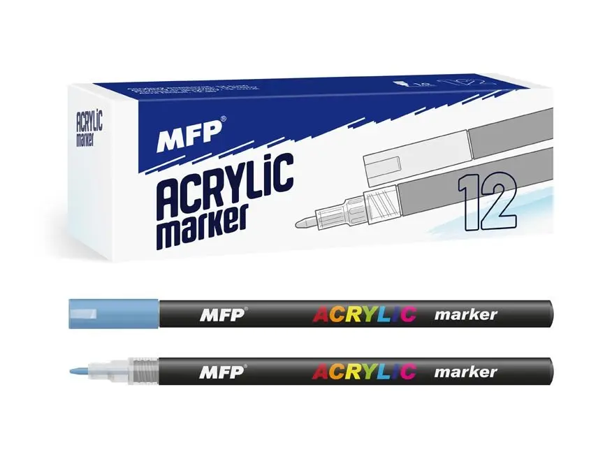 Akrylový popisovač MFP 1mm - tyrkysový