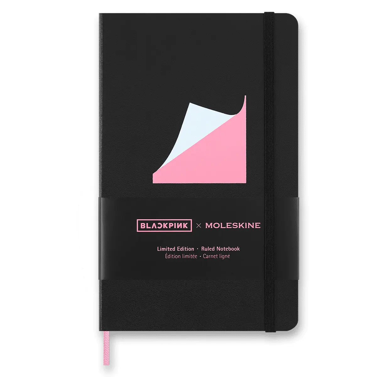 Zápisník Moleskine Blackpink - tvrdé desky L, linkovaný