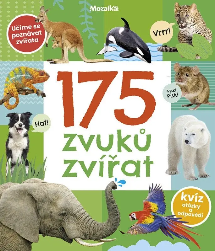 175 zvuků zvířat - Učíme se poznávat zvířata