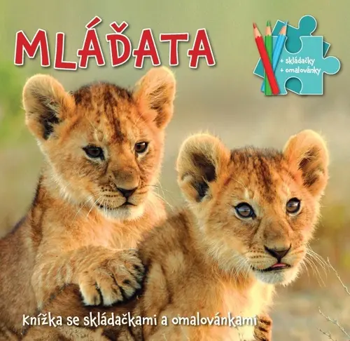 Mláďata - Knížka se skládačkami a omalovánkami - neznámý