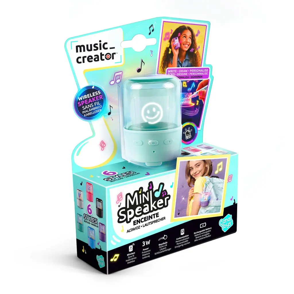 Creator Mini DIY reproduktor tyrkysový - EPEE