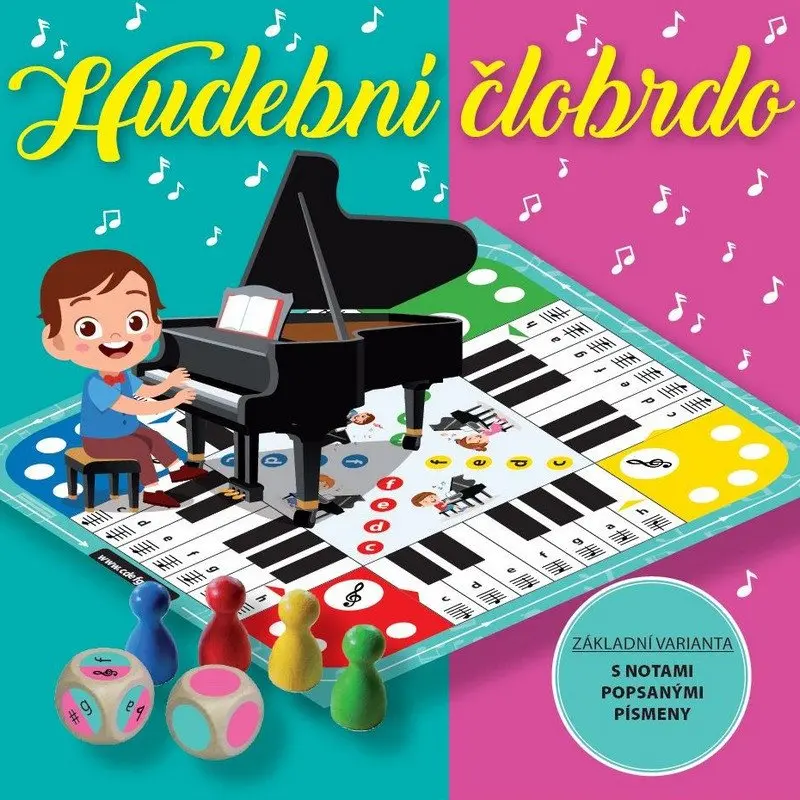Hudební člobrdo pro Začátečníky (zelené)